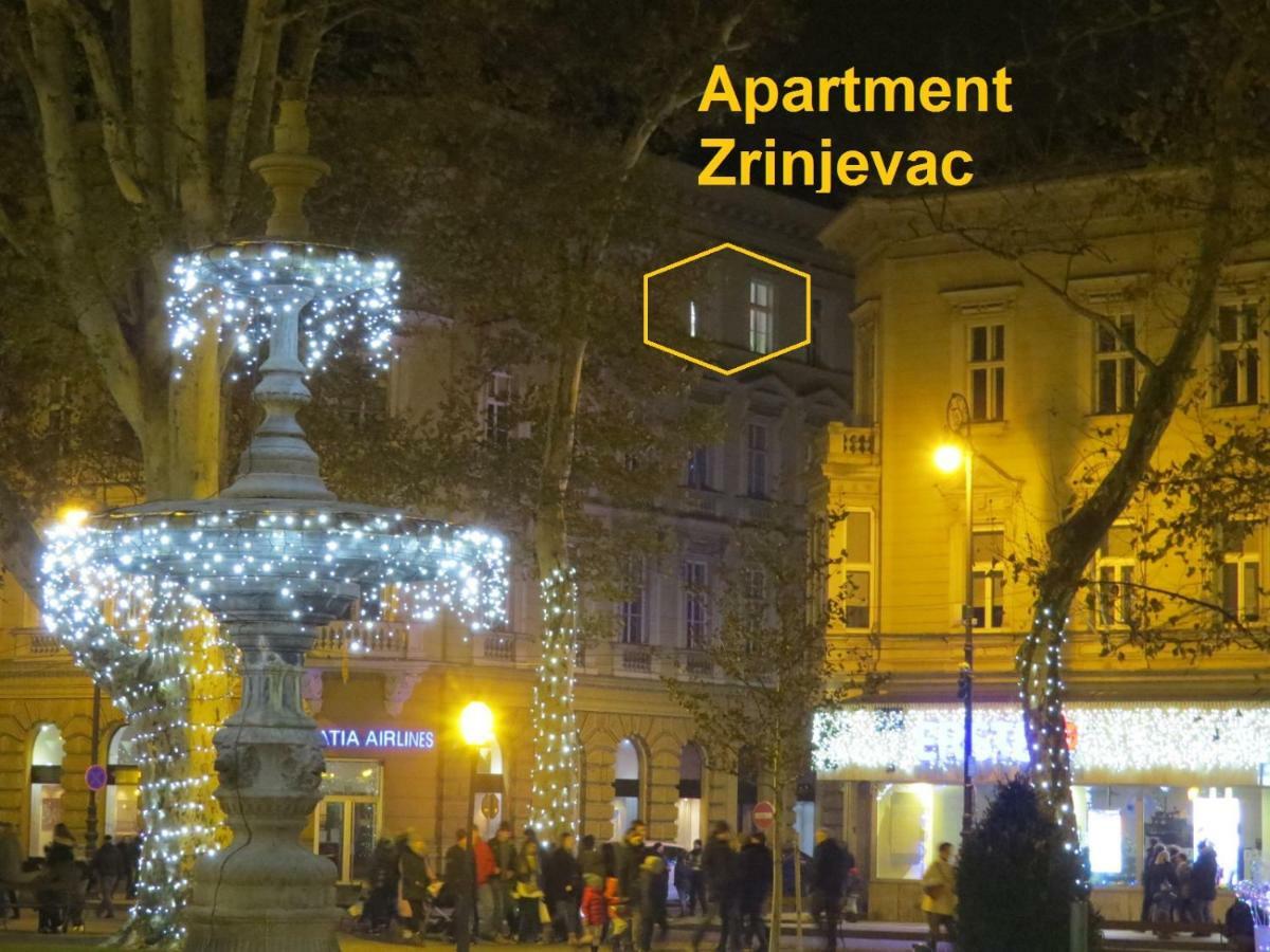 Apartment Zrinjevac 자그레브 외부 사진